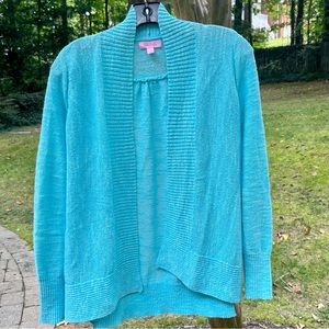 Lilly Pulitzer Blue Cardigan S